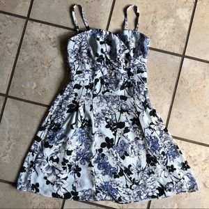 Express Convertible Strapless Floral Dress Size 0
